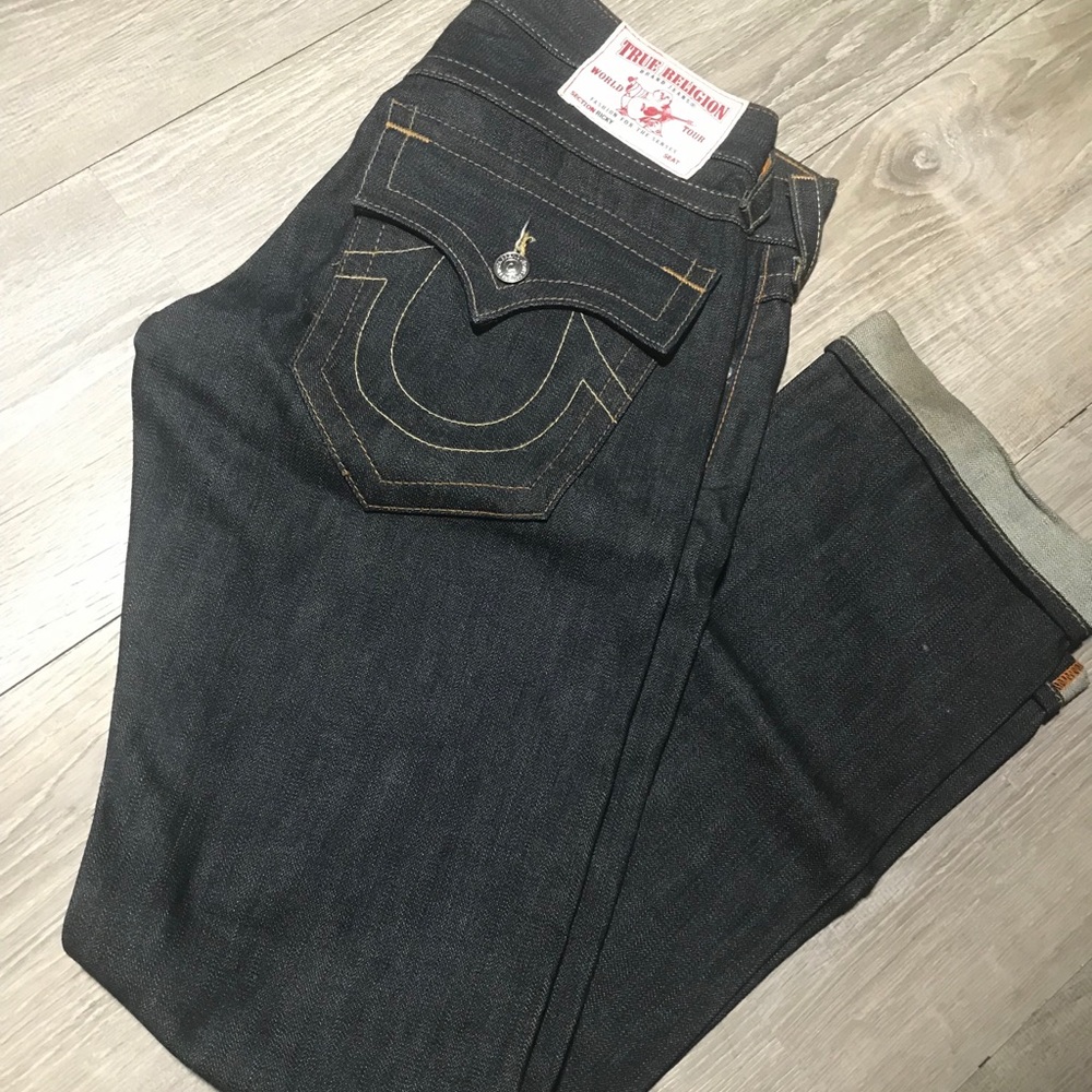 NWOT AUTHENTIC TRUE RELIGION MEN STRAIGHT JEANS